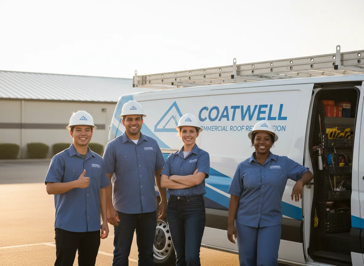 Commercial roof coating company in Aulander, NC